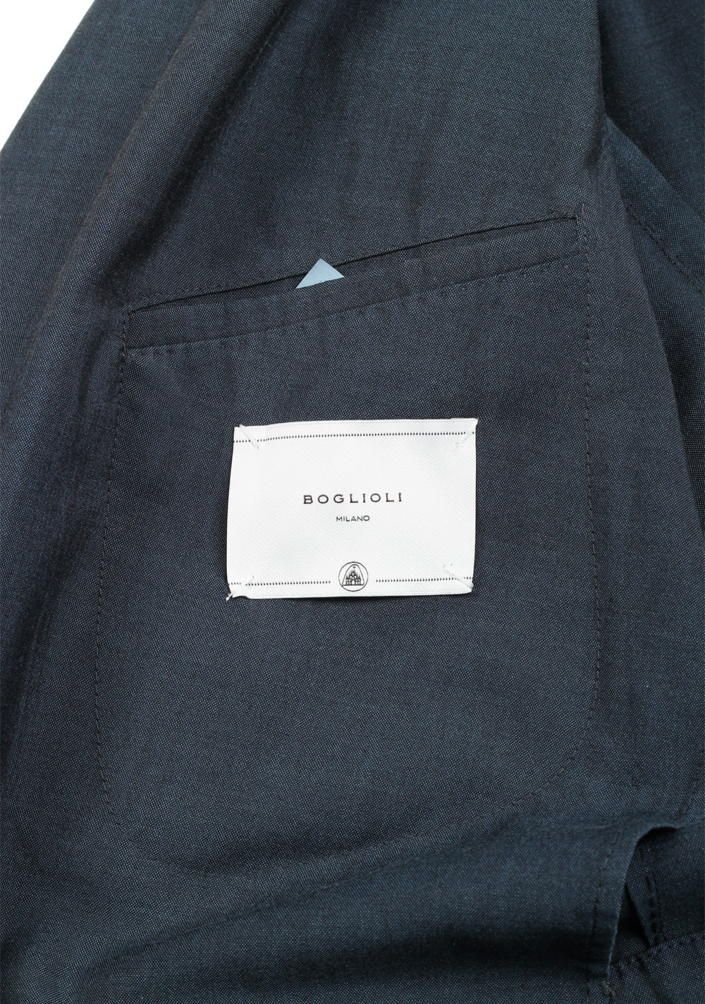 Boglioli K Jacket Blue Suit Size 54 / 44R U.S.
