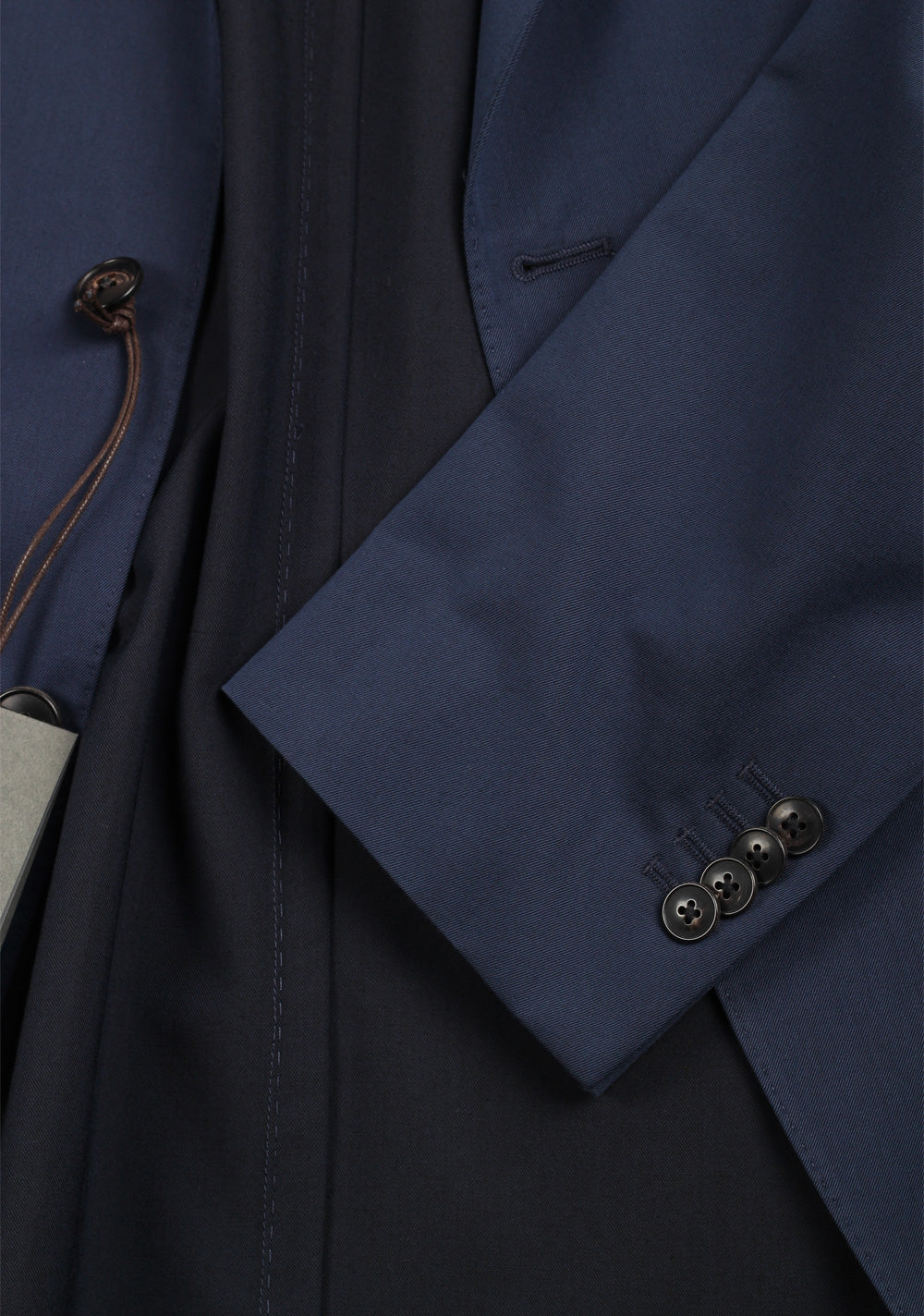 Boglioli K Jacket Blue Suit Size 56 / 46R U.S.