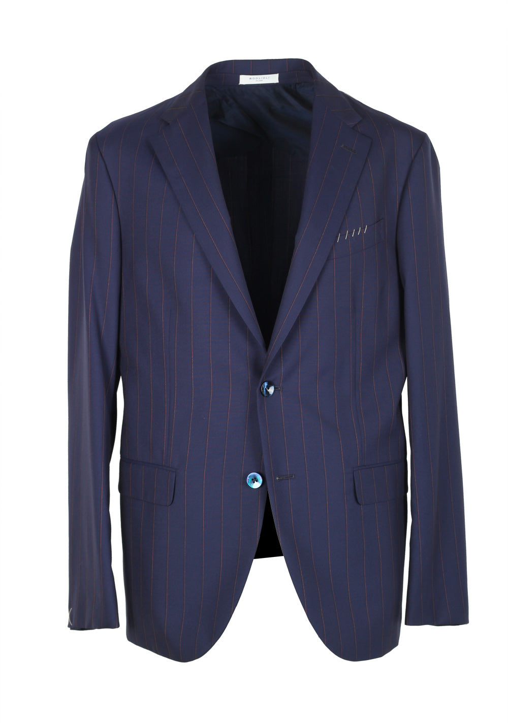 Boglioli 69 Blue Striped Suit