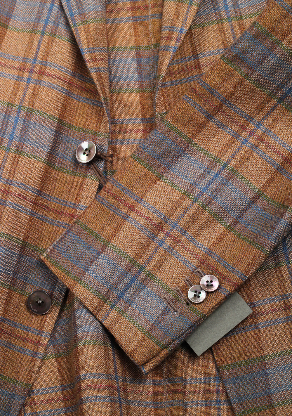 Boglioli K Jacket Brown Checked Sport Coat Size 48 / 38R U.S.