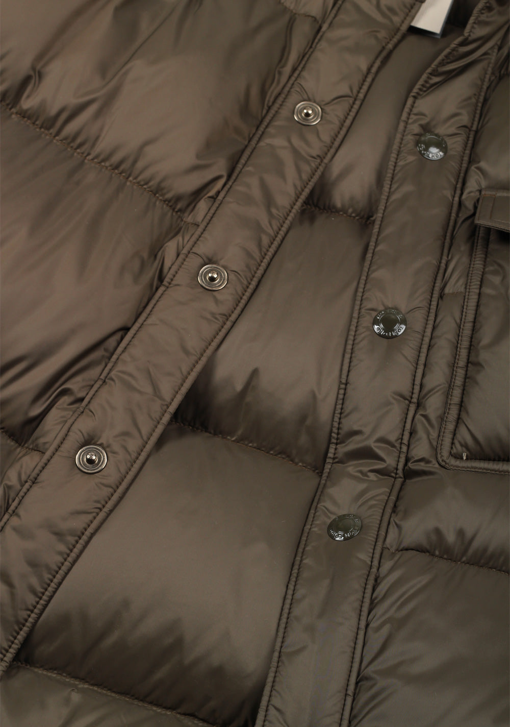 TOM FORD Taupe Quilted Down Jacket Coat Size 50 / 40R U.S. Outerwear