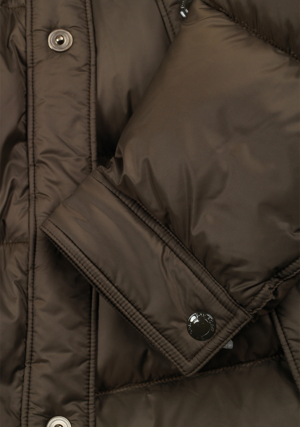 TOM FORD Taupe Quilted Down Jacket Coat Size 50 / 40R U.S. Outerwear