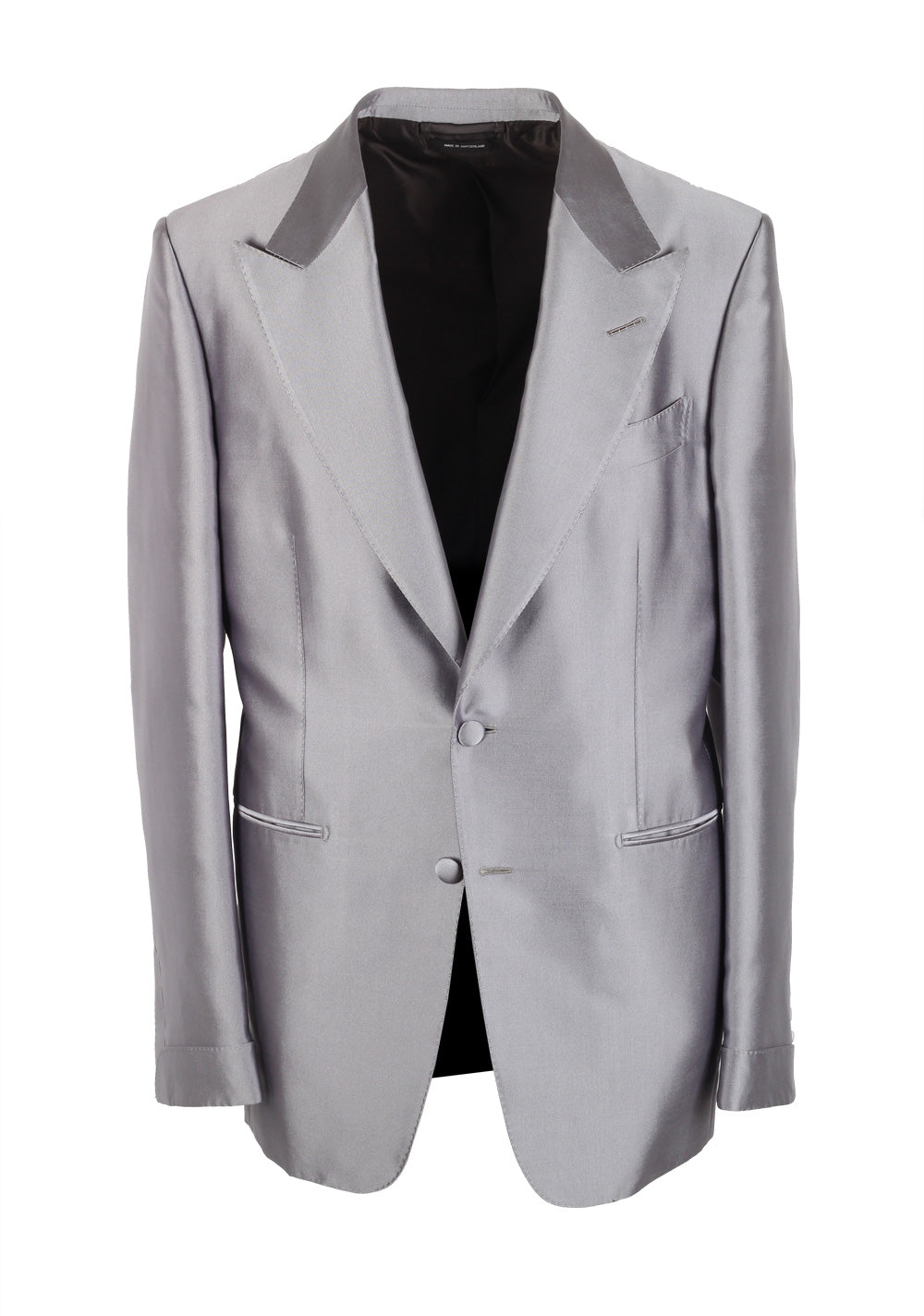 TOM FORD Shelton Silver Sport Coat Tuxedo Dinner Jacket