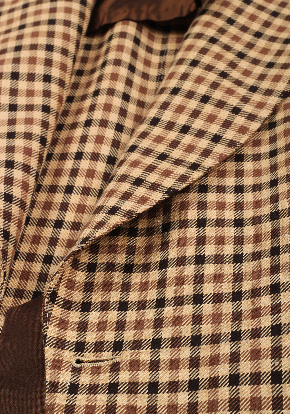TOM FORD Atticus Checked Brown Sport Coat Size 50 / 40R U.S.