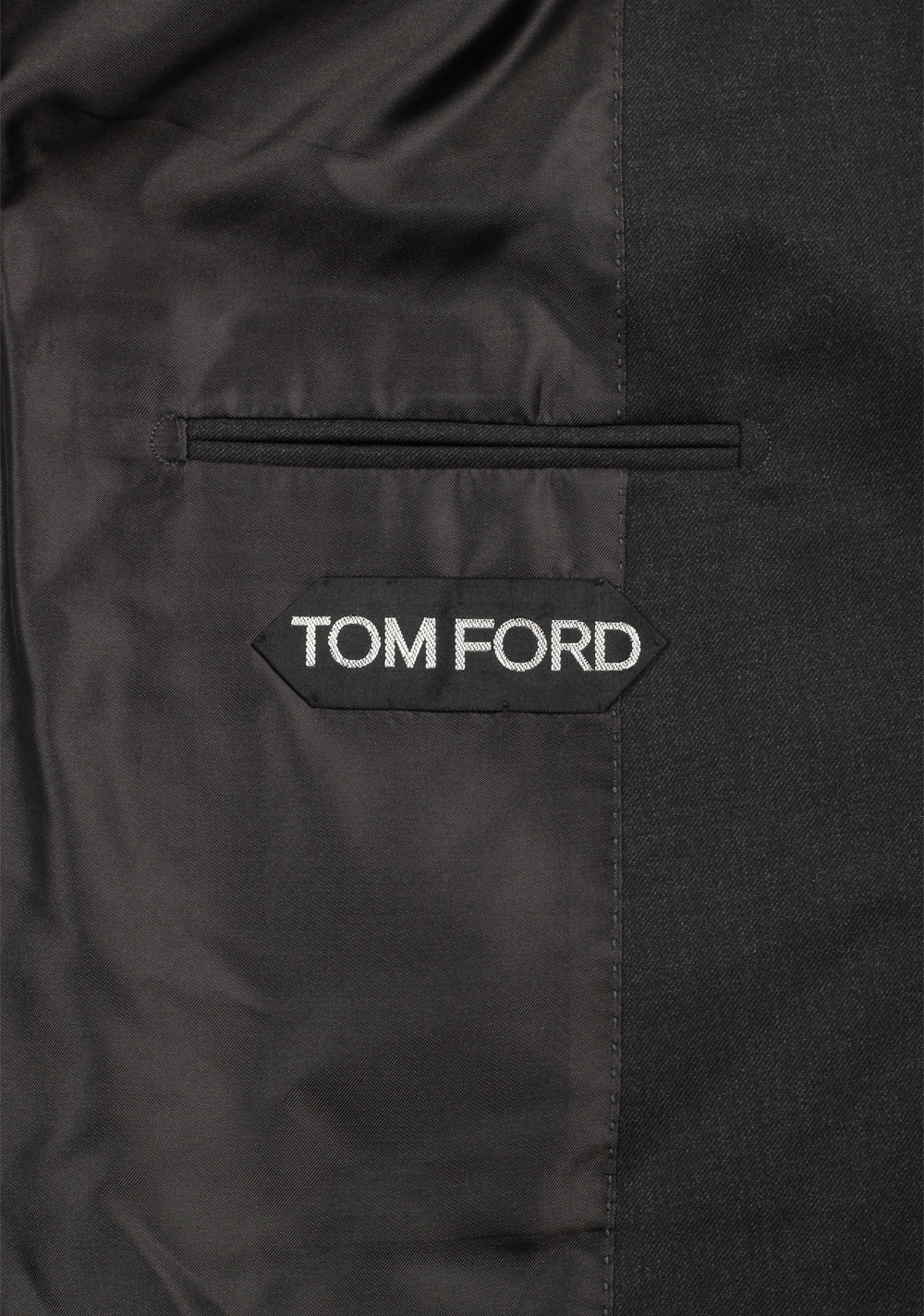 TOM FORD Spencer Gray Checked 3 Piece Suit Size 58 / 48R U.S. Wool Fit D