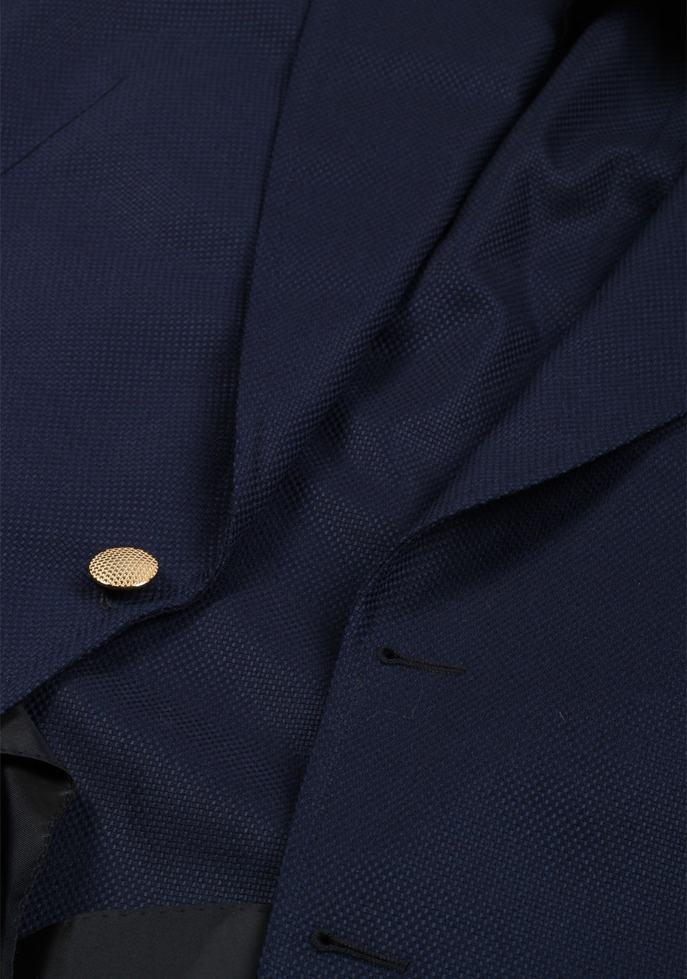 TOM FORD Shelton Blue Gold Button Sport Coat Size 56 / 46R U.S.