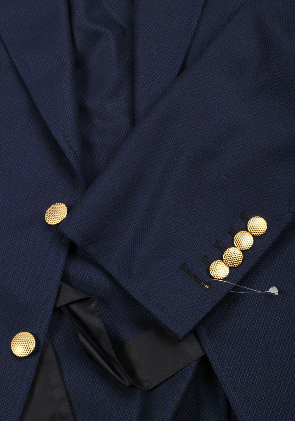 TOM FORD Shelton Blue Gold Button Sport Coat Size 56 / 46R U.S.