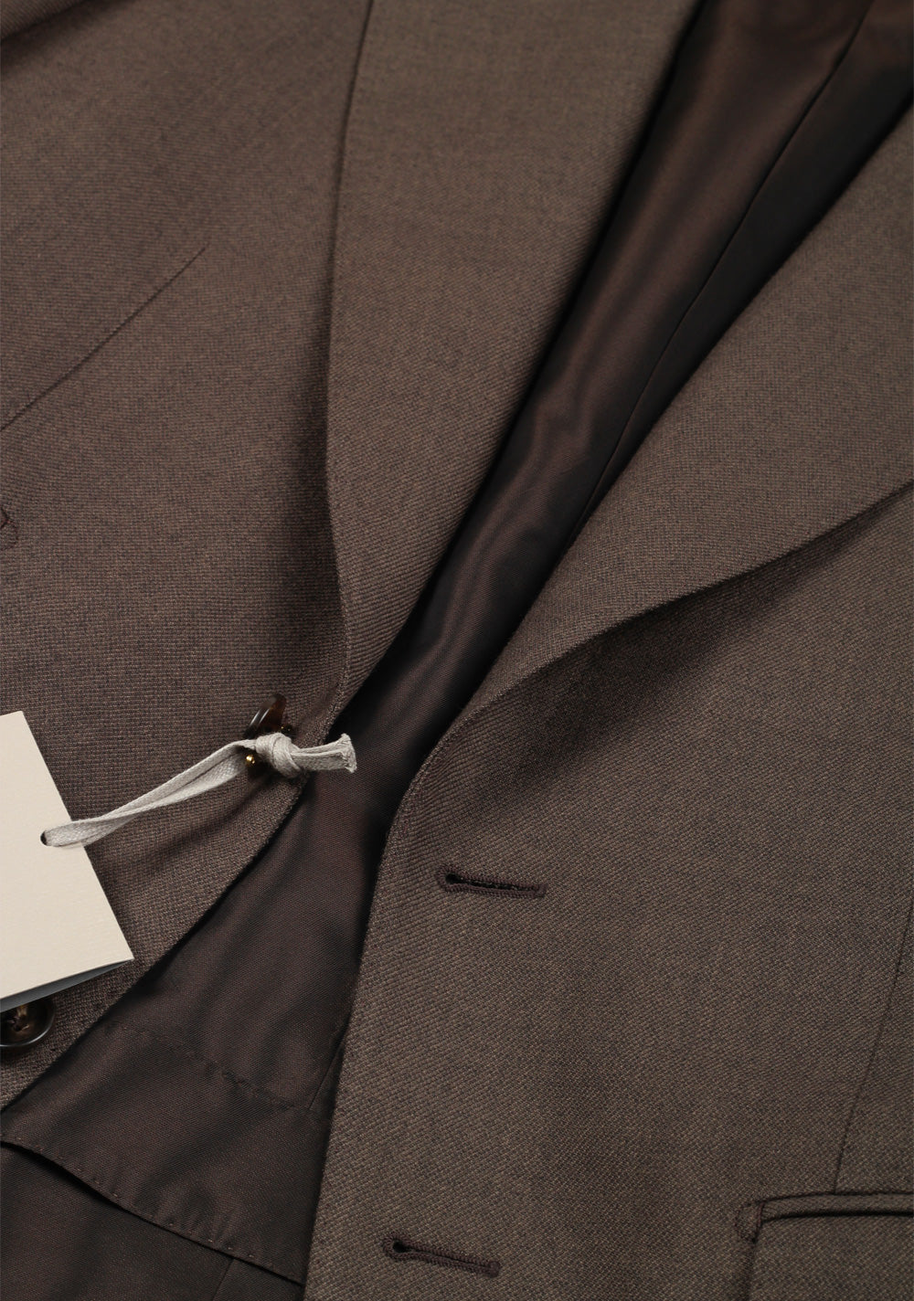 TOM FORD Shelton Solid Brown Suit Size 44C / 34S U.S.