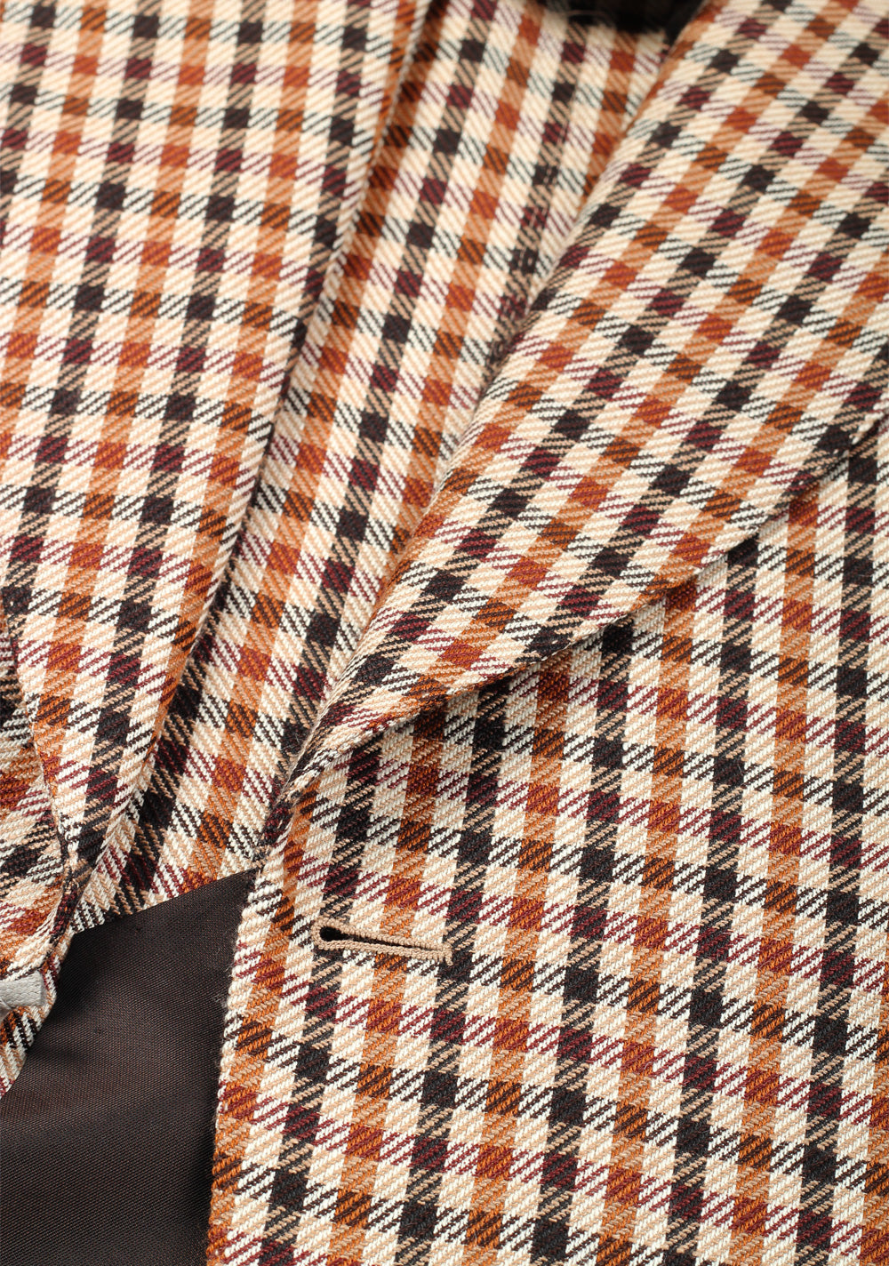 TOM FORD Atticus Brown Checked Sport Coat Size 46 / 36R U.S.
