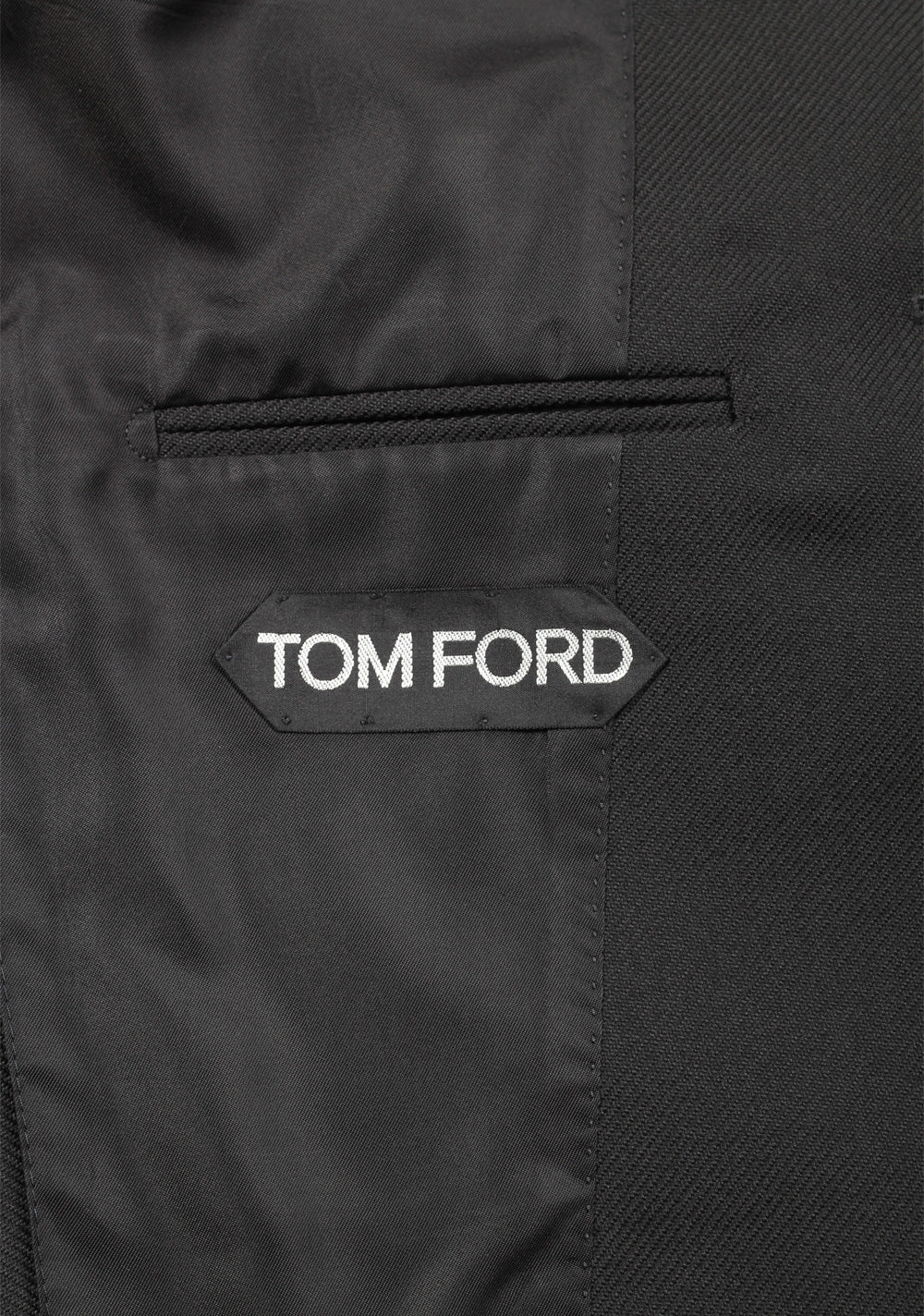TOM FORD Atticus Black Sport Coat Size 46 / 36R U.S.