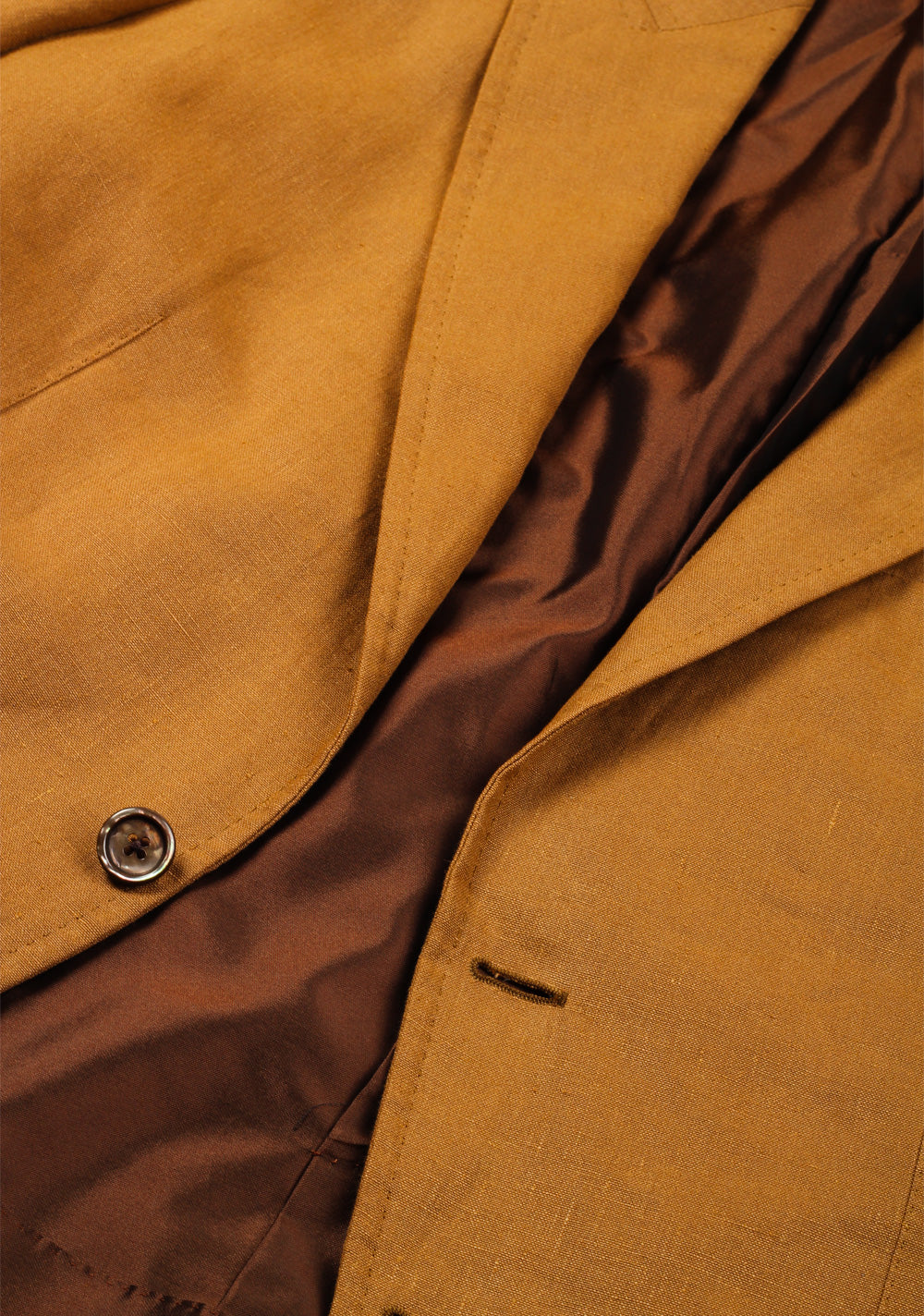TOM FORD O'Connor Brown Linen Sport Coat