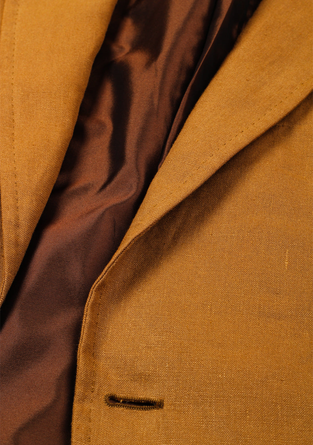 TOM FORD O'Connor Brown Linen Sport Coat