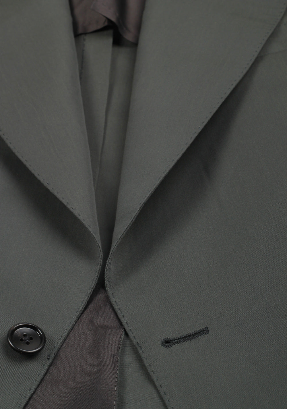 TOM FORD Atticus Green Cotton Silk Suit