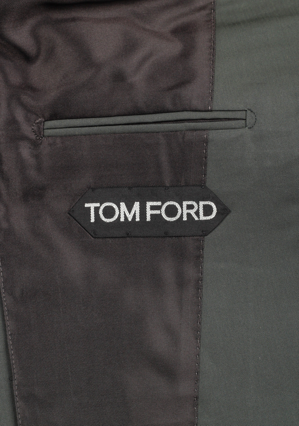 TOM FORD Atticus Green Cotton Silk Suit