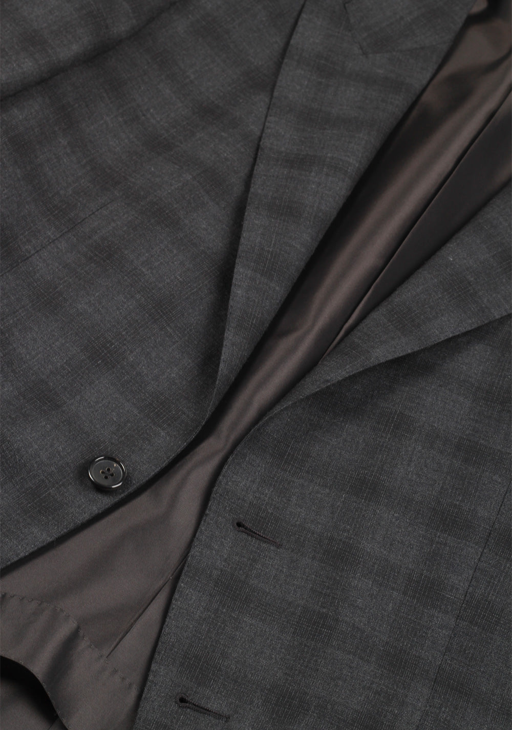 TOM FORD O'Connor Checked Gray Suit Size 48 / 38R U.S. Wool Fit Y