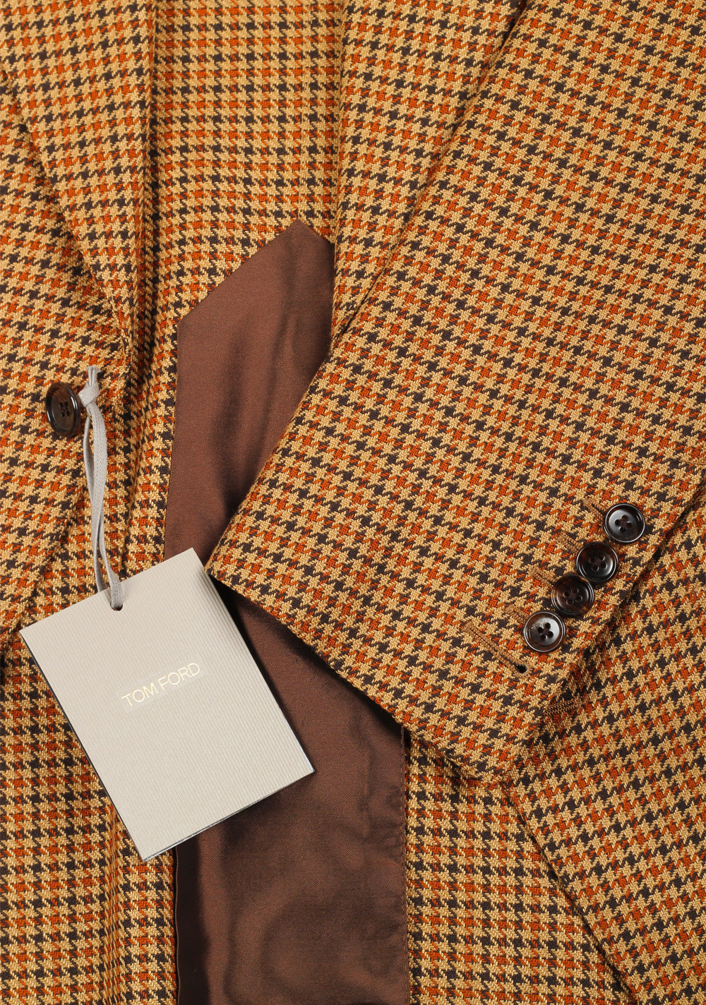 TOM FORD Atticus Brown Suit Size 46 / 36R U.S.