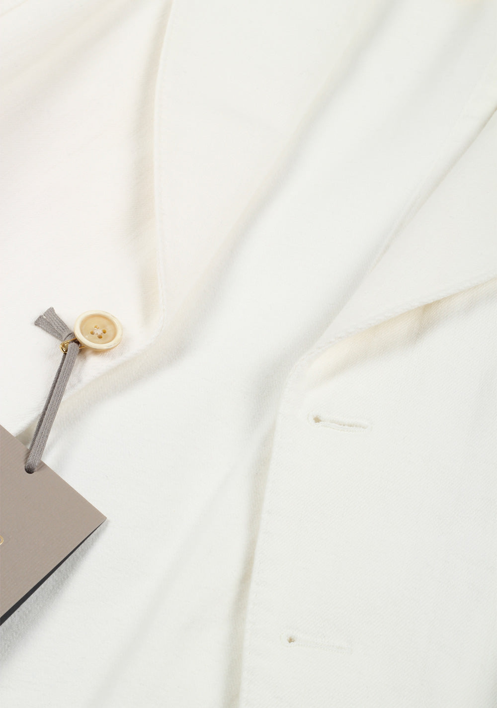 TOM FORD Washed Off White Sport Coat In Cotton In Size 56 / 46R U.S.