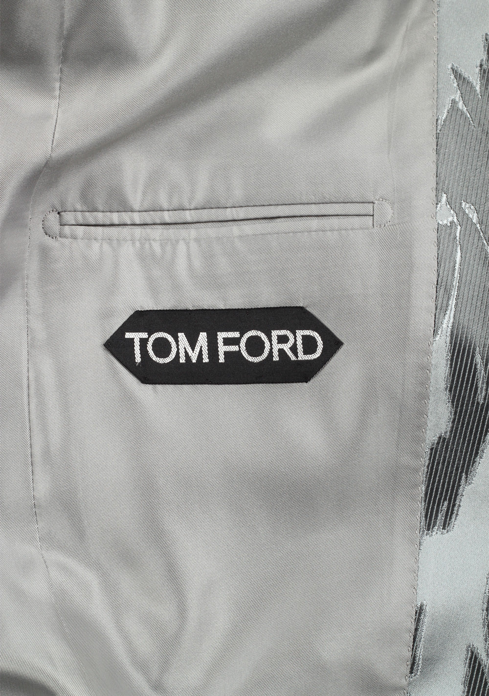 TOM FORD Atticus Gray Tuxedo Dinner Jacket Size 46 / 36R U.S.