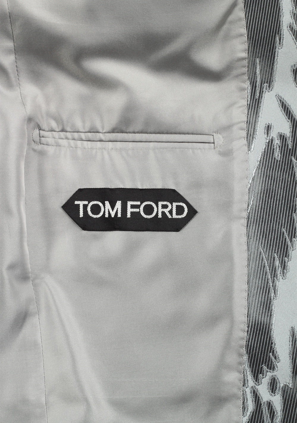 TOM FORD Atticus Gray Tuxedo Dinner Jacket Size 46 / 36R U.S.