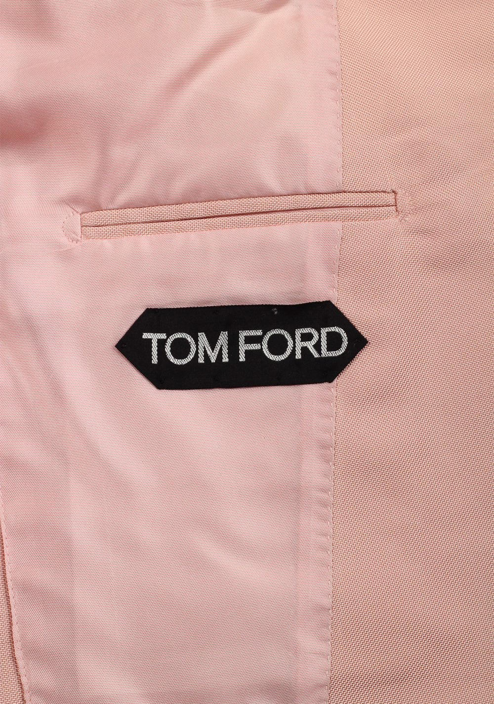 TOM FORD Atticus Pink Suit Size 46 / 36R U.S. In Silk