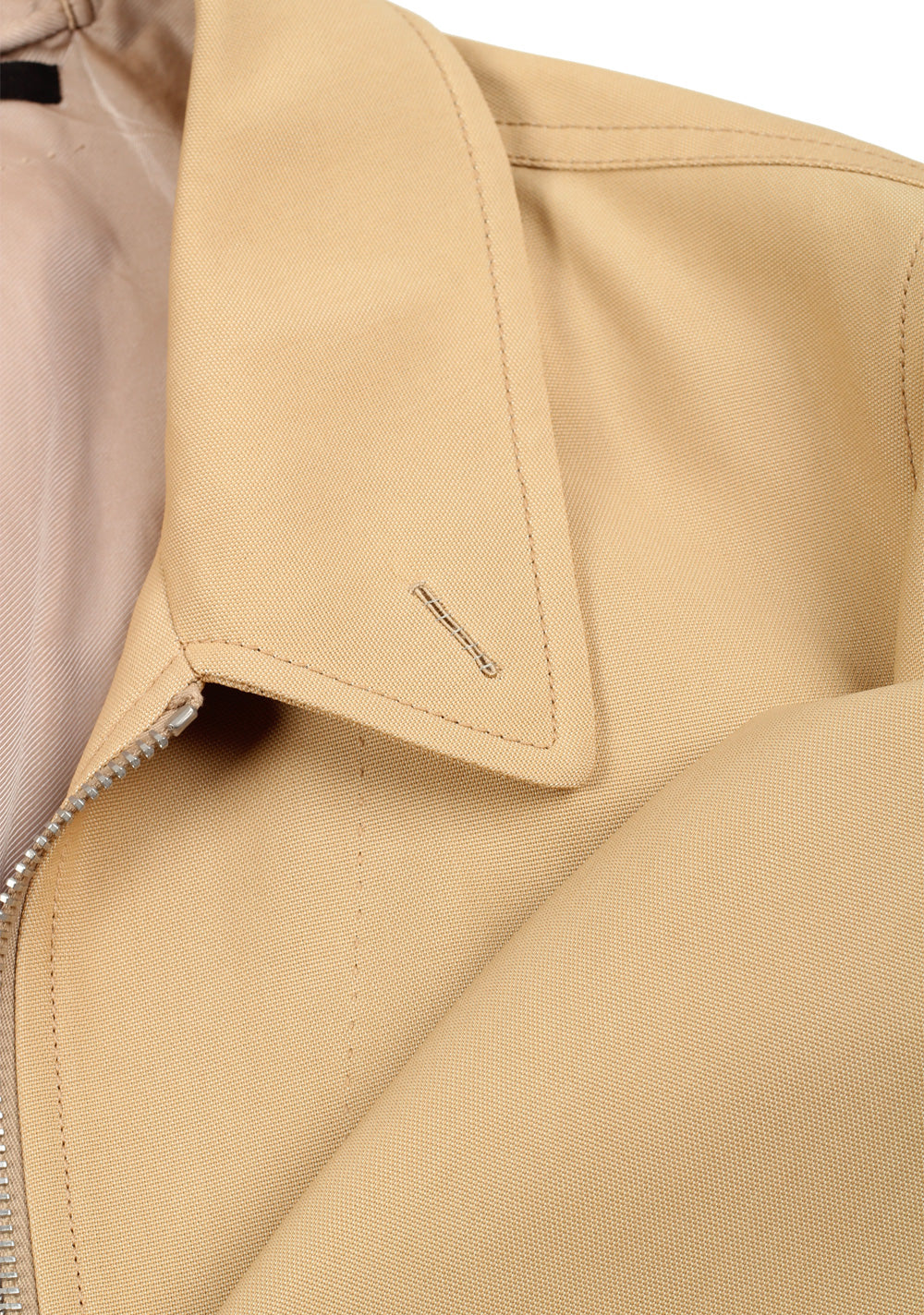 TOM FORD Beige Bomber Jacket Size 50 / 40R U.S.