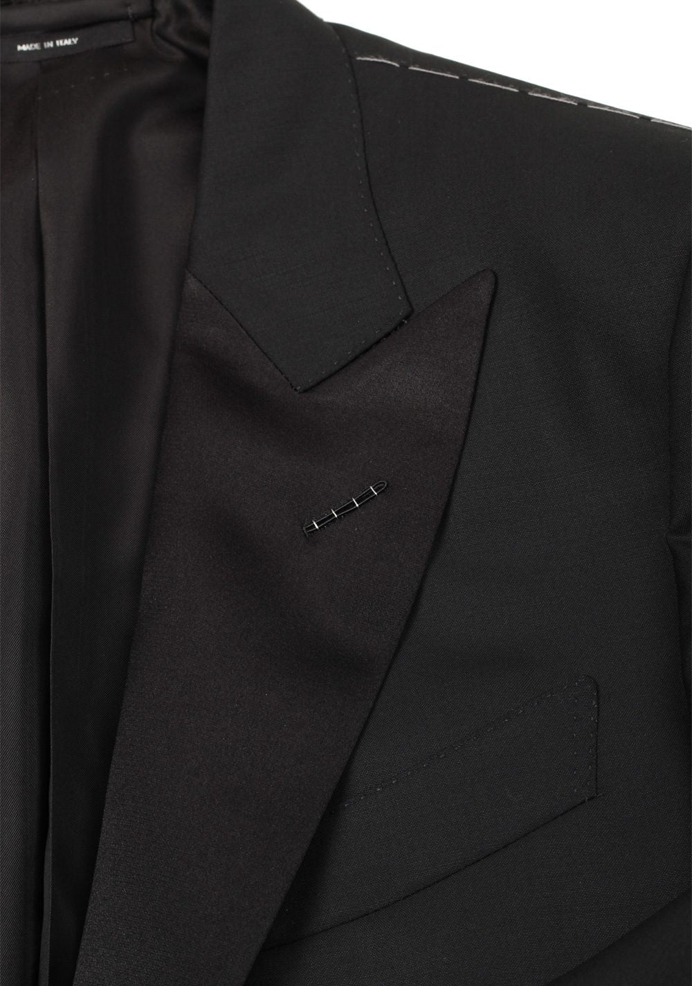 TOM FORD O'Connor Black Tuxedo Suit Smoking Size 44 / 34R U.S. Fit Y