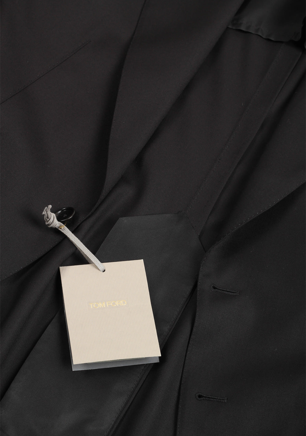 TOM FORD Shelton Black Suit Size 46 / 36R U.S.