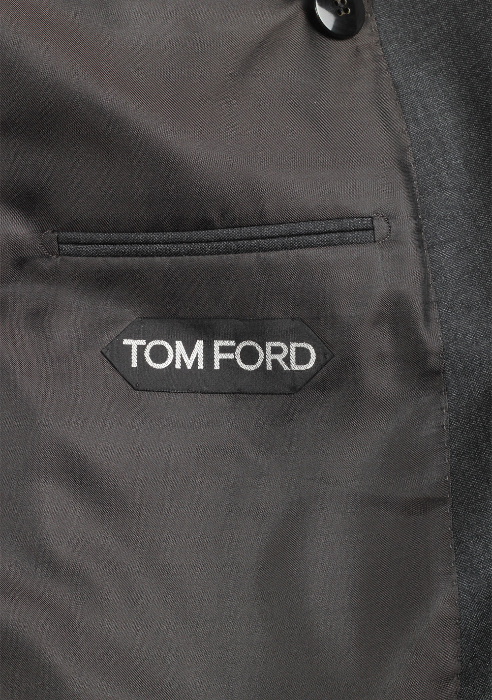 TOM FORD Shelton Double Breasted Gray Suit Size 54 / 44R U.S.