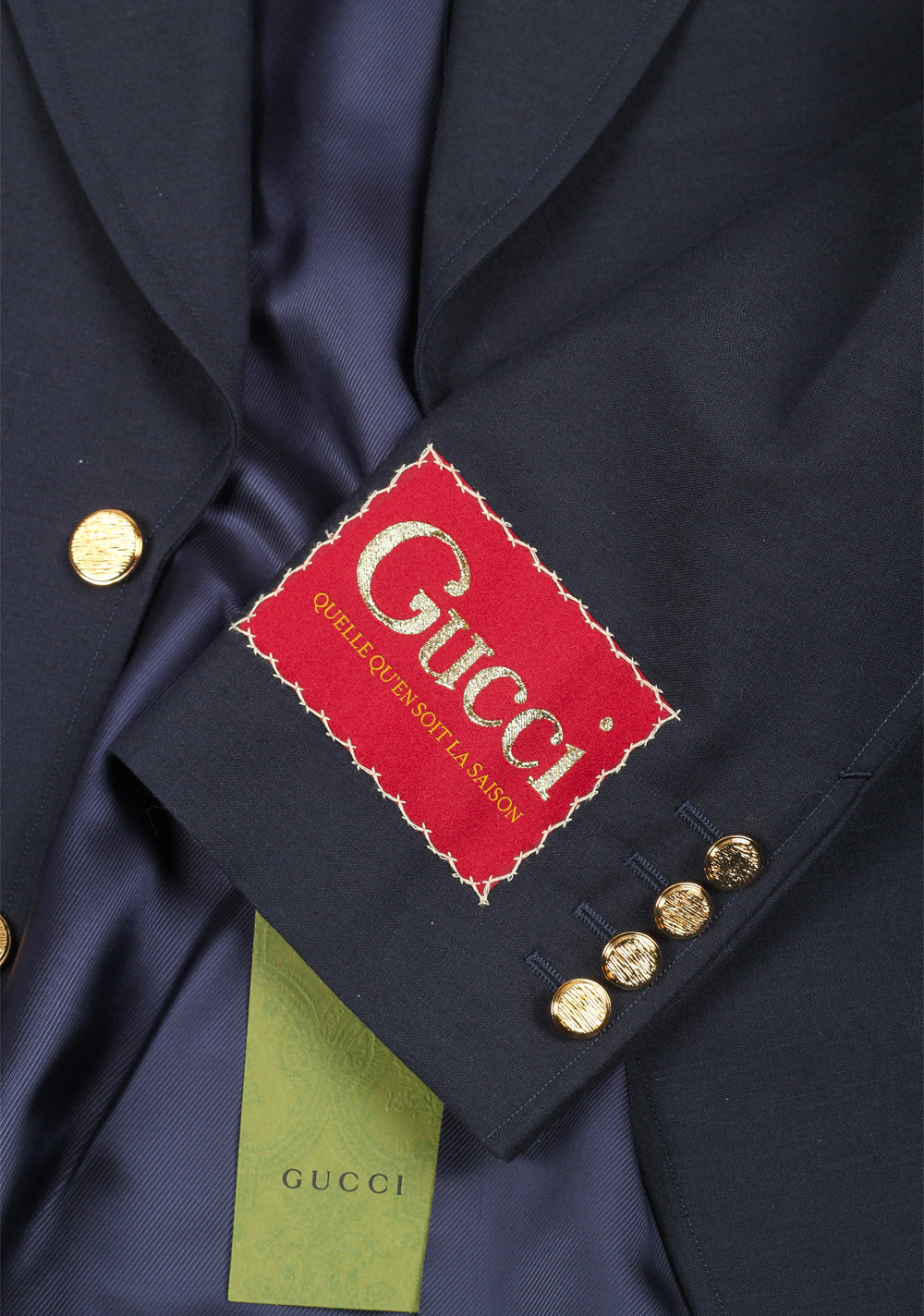 Gucci Blue Blazer Sport Coat