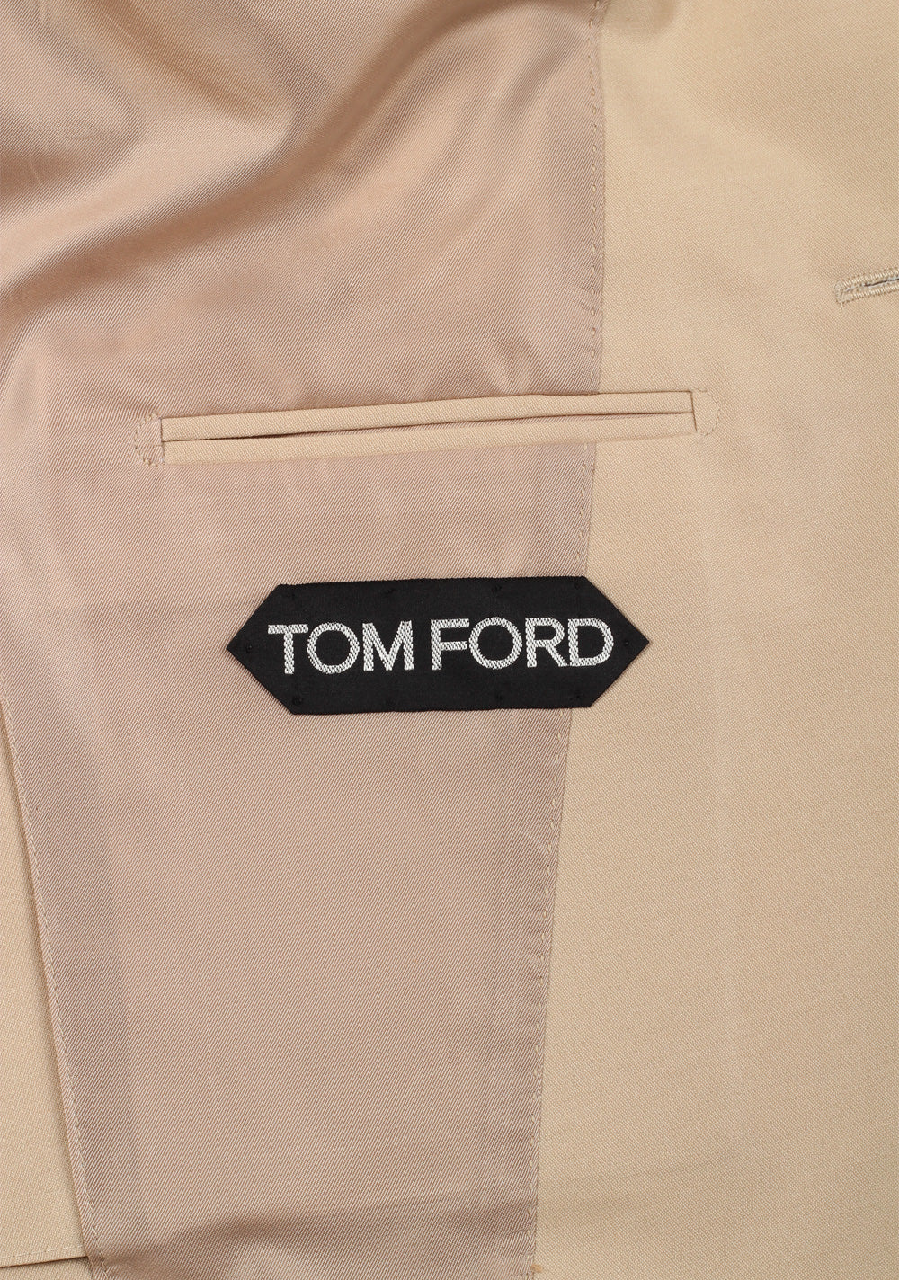 TOM FORD Atticus Beige Sport Coat Size 46C / 36S U.S.