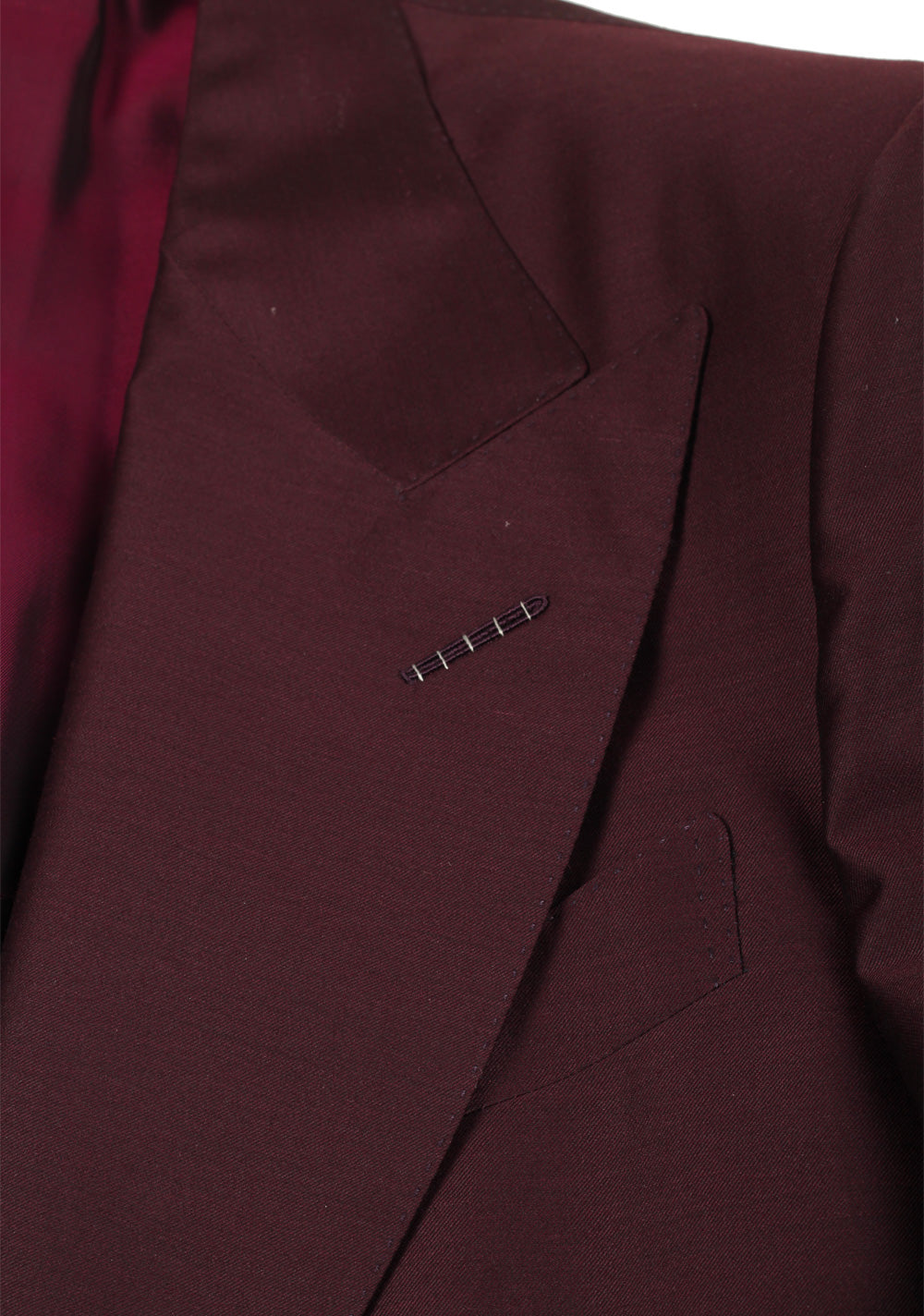 TOM FORD Atticus Aubergine Sport Coat Size 46 / 36R U.S.