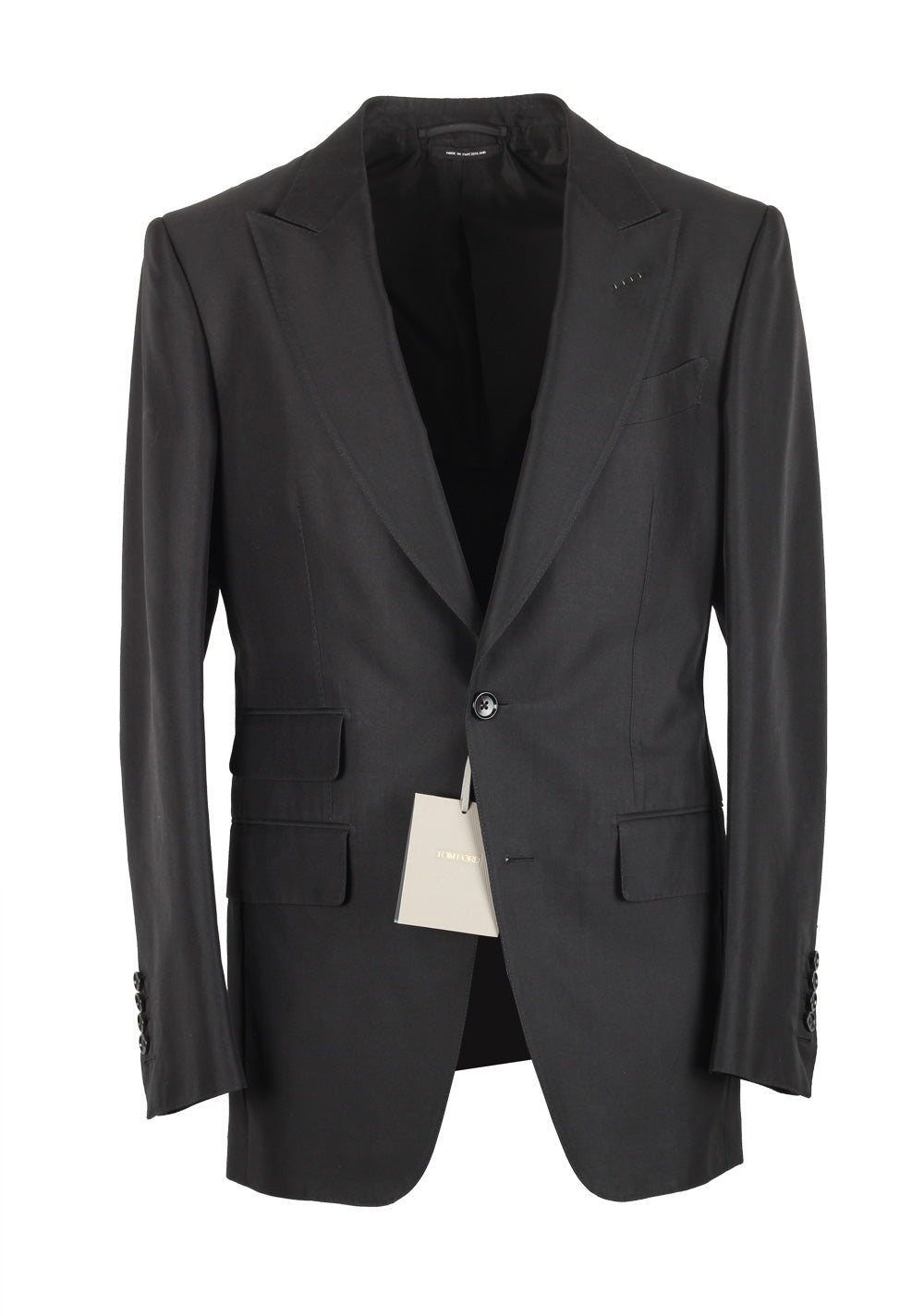 TOM FORD Atticus Black Sport Coat Size 46 / 36R U.S.