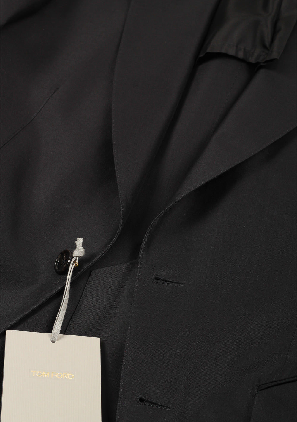 TOM FORD Atticus Black Sport Coat Size 46 / 36R U.S.