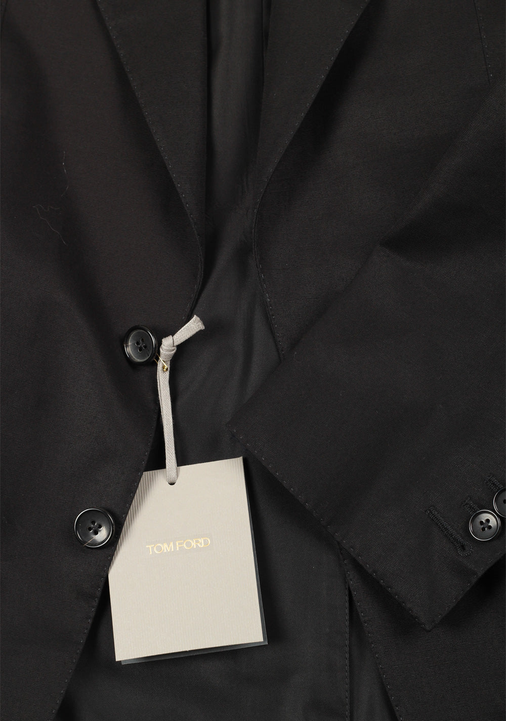 TOM FORD Shelton Black Sport Coat Size 46 / 36R U.S.