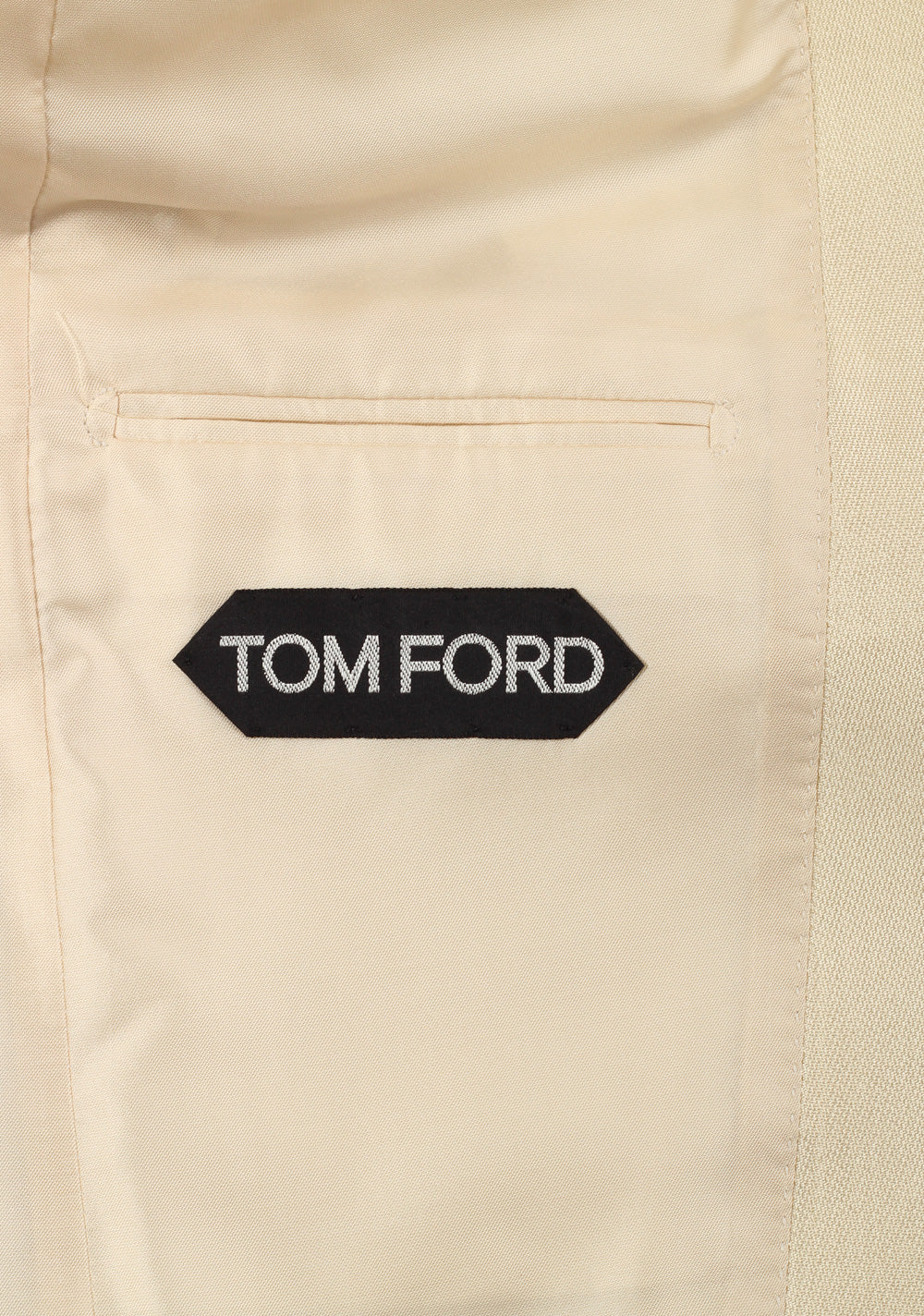 TOM FORD Atticus Off White Tuxedo Dinner Jacket Size 46 / 36R U.S.