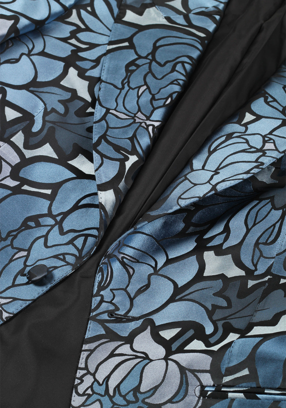 TOM FORD Lamè Lily Floral Atticus Cocktail Dinner Jacket Size 48 / 38R