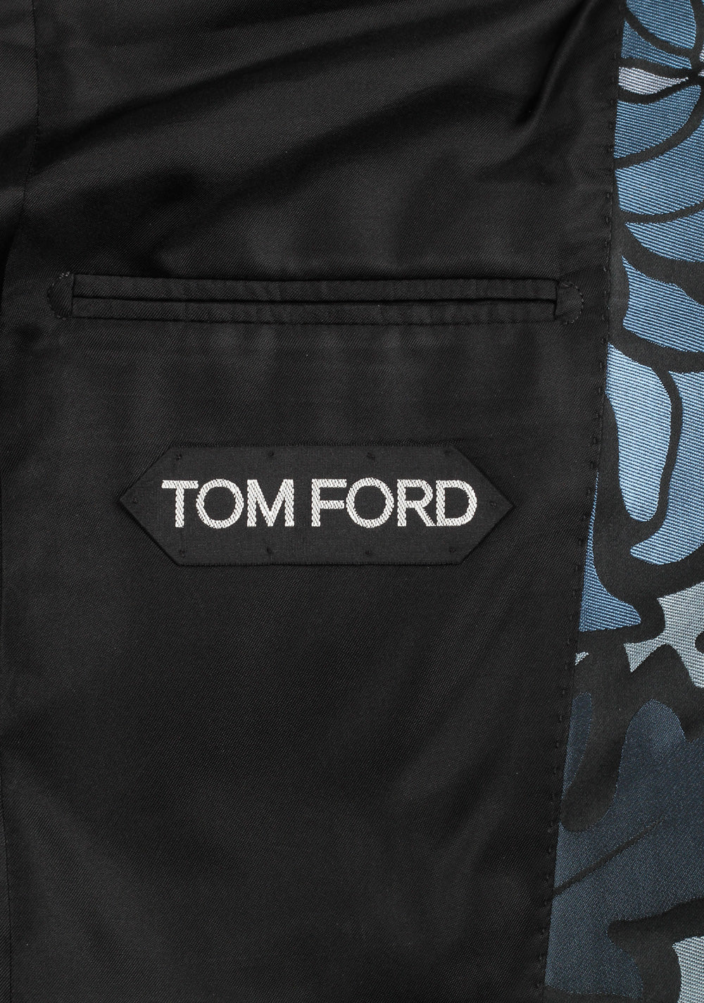 TOM FORD Lamè Lily Floral Atticus Cocktail Dinner Jacket Size 48 / 38R