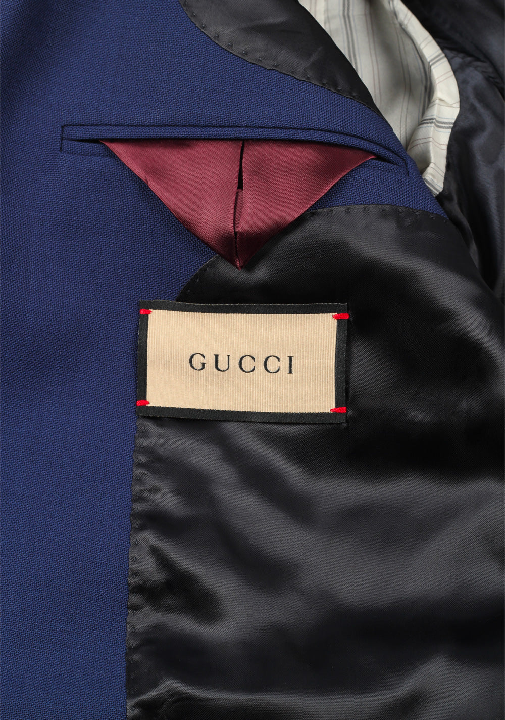 Gucci Blue Blazer Sport Coat Size 44 / 34R U.S.