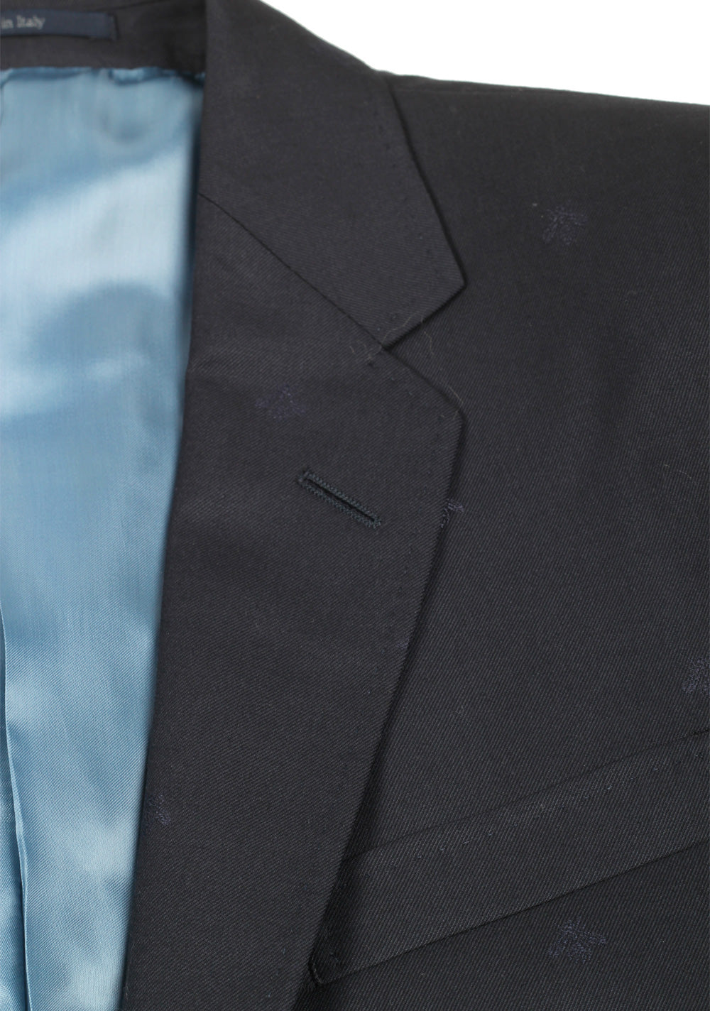 Gucci Blueish Gray Signature Bee Suit