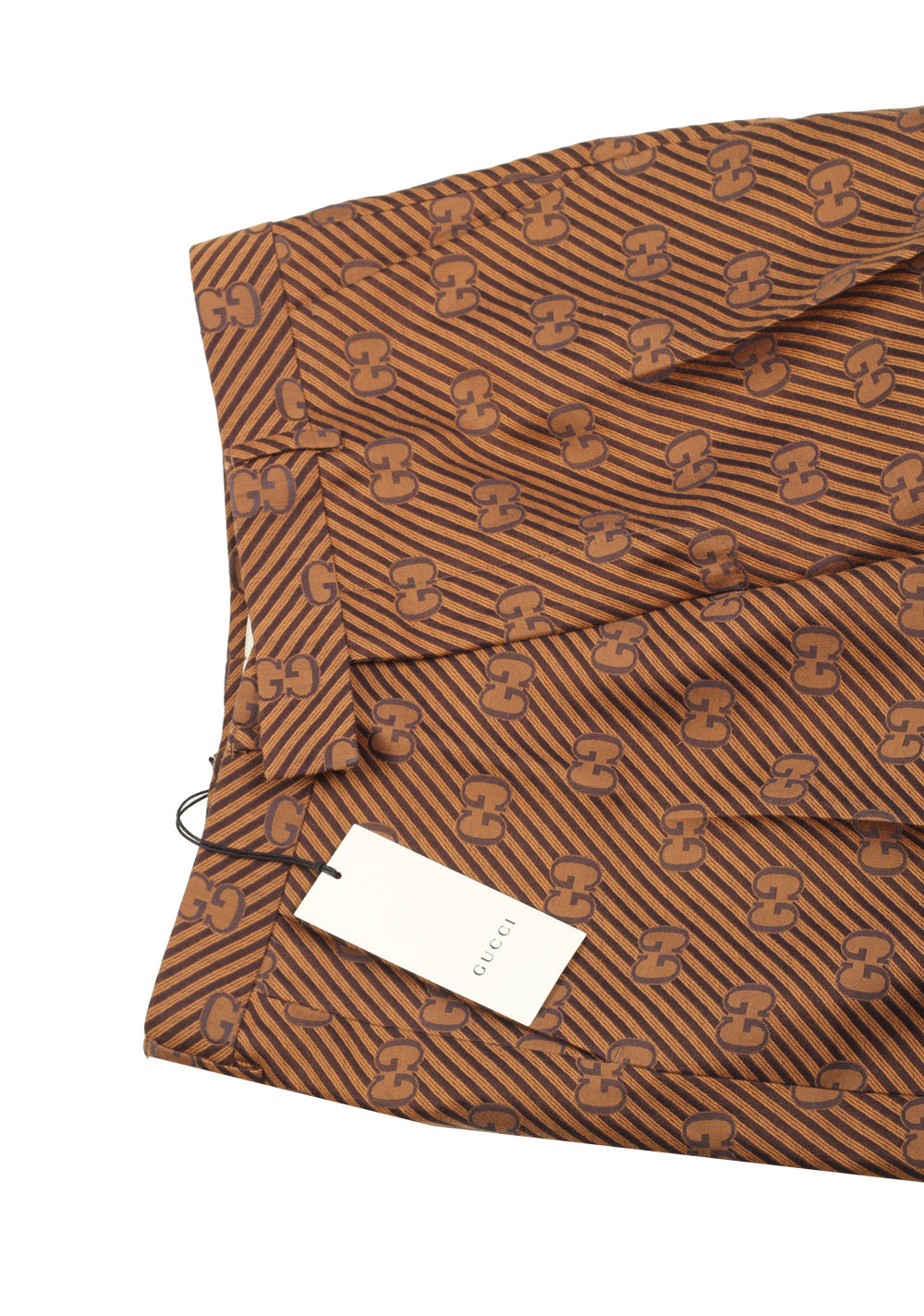 Gucci Brown GG Signature Trousers