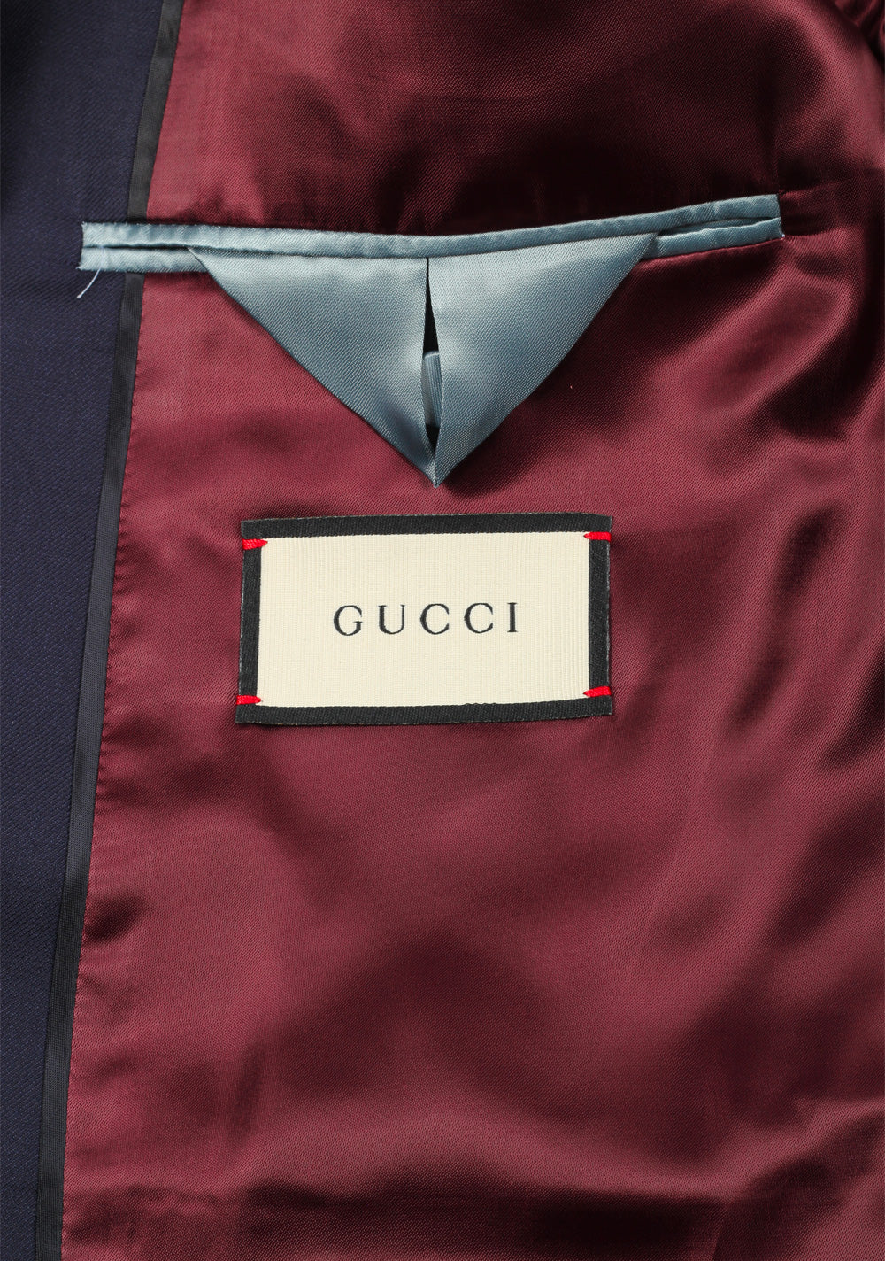 Gucci Blue Signature Suit Size 58 / 48 U.S.