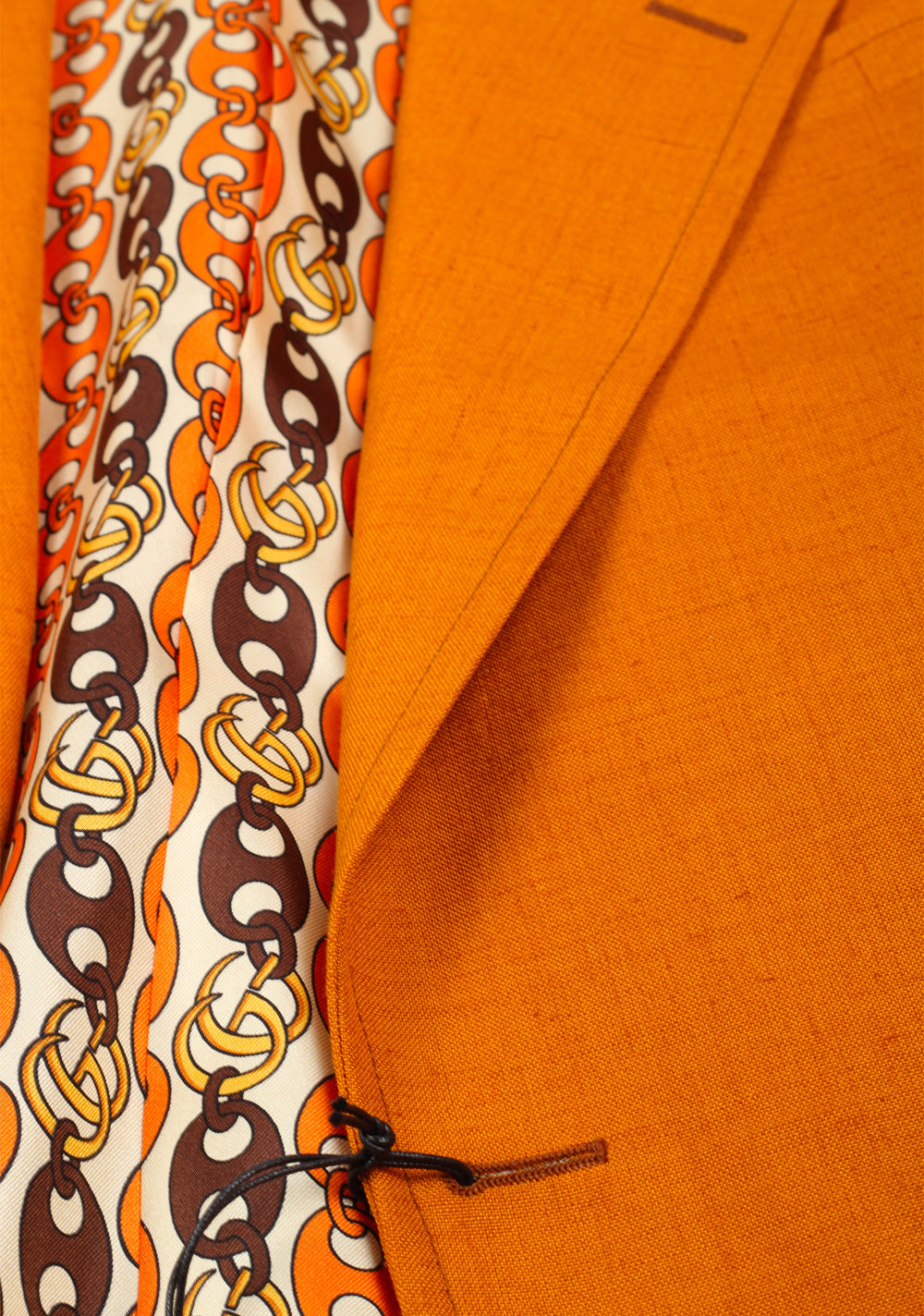 Gucci Pumpkin Blazer Sport Coat Size 44 / 34R U.S.