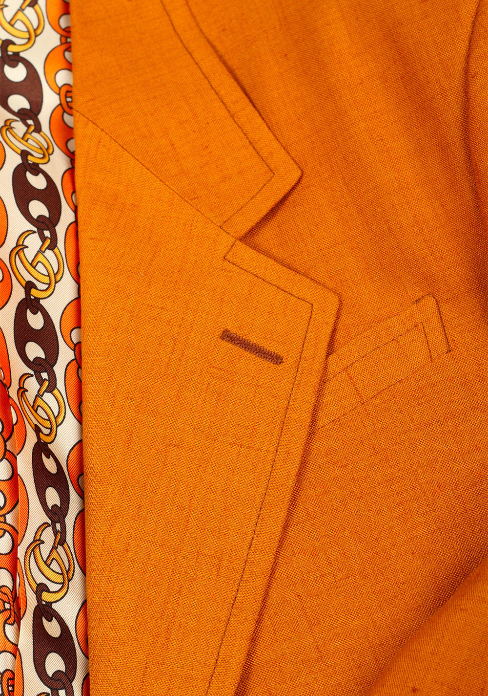 Gucci Pumpkin Blazer Sport Coat Size 44 / 34R U.S.