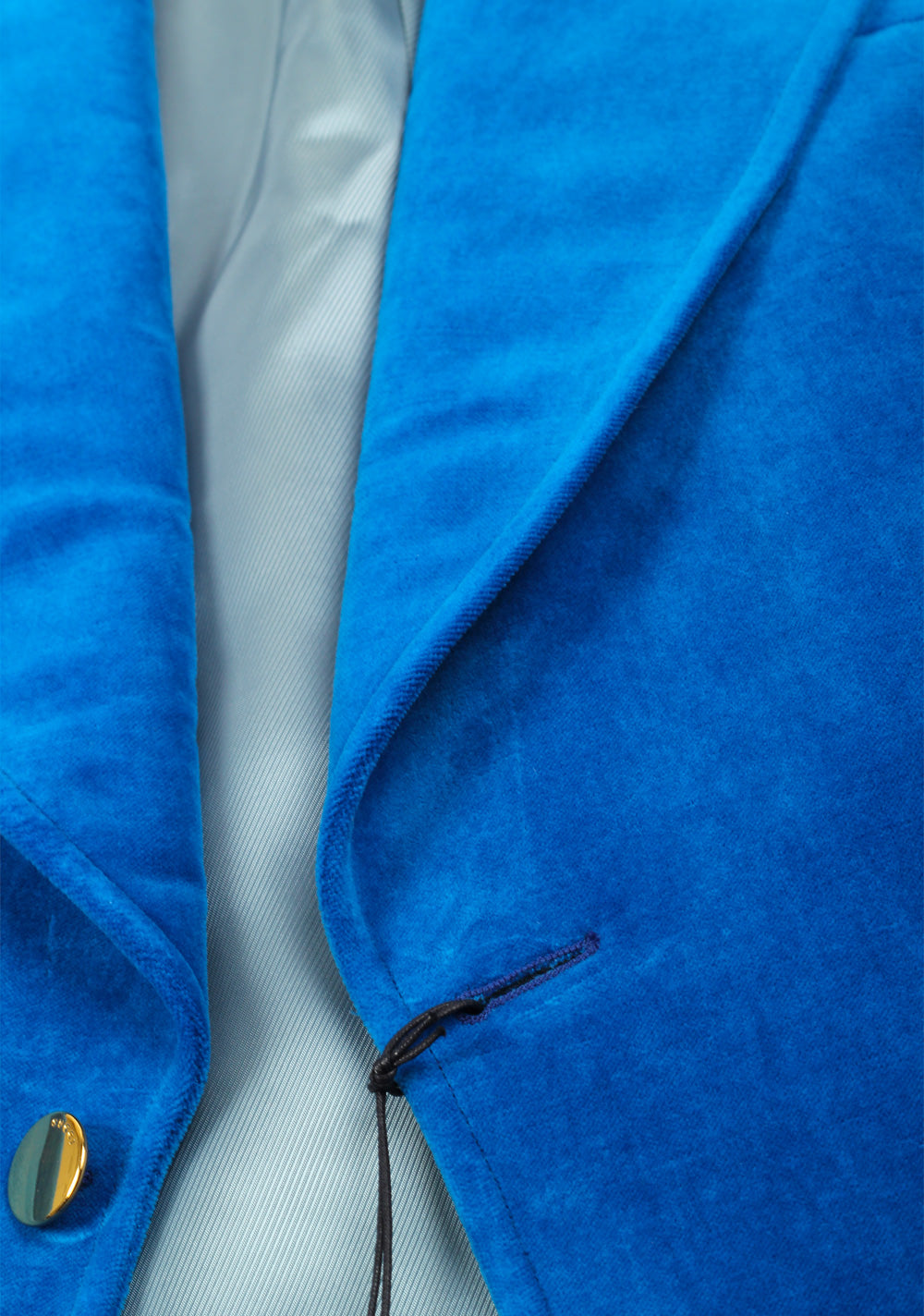 Gucci Blue Velvet Blazer Sport Coat Size 54 / 44R U.S.