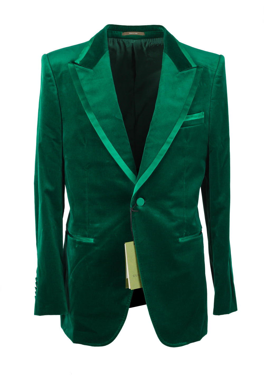 Gucci Green Signature Cocktail Dinner Jacket