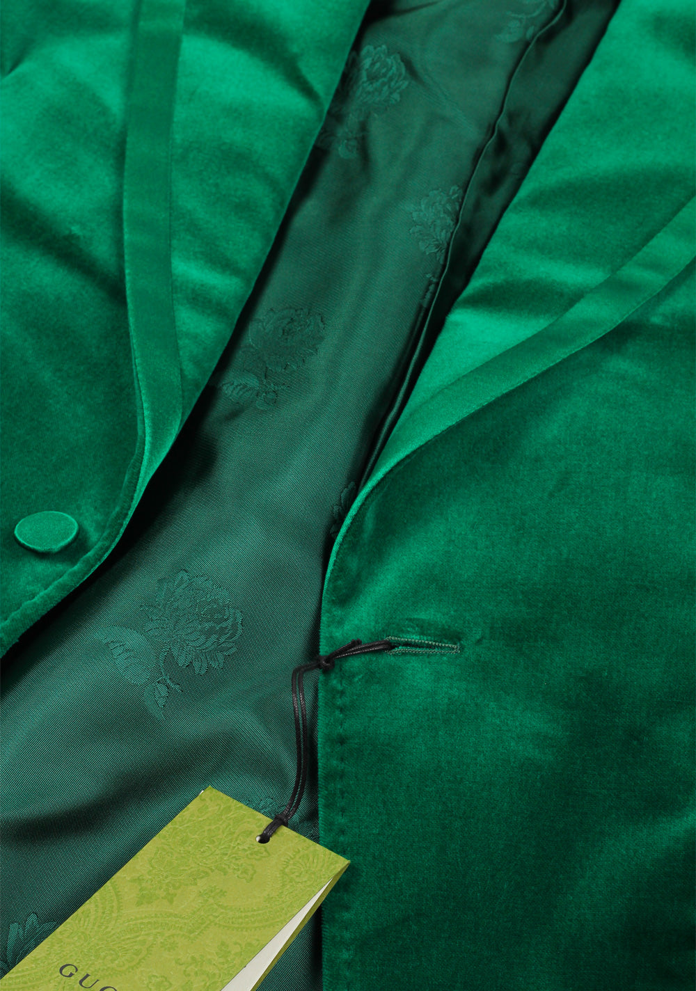 Gucci Green Signature Cocktail Dinner Jacket