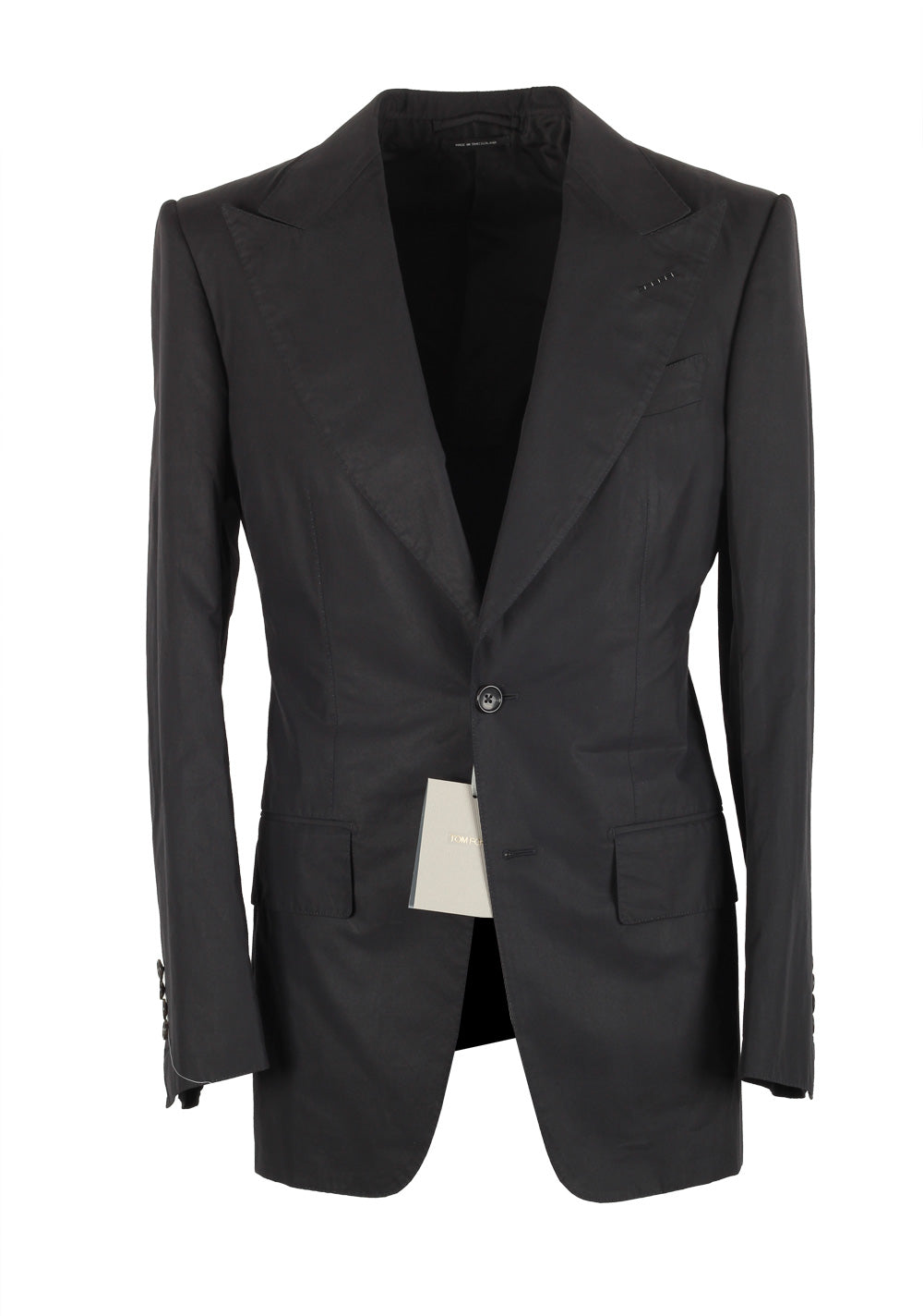 TOM FORD Shelton Black Sport Coat Size 46 / 36R U.S.