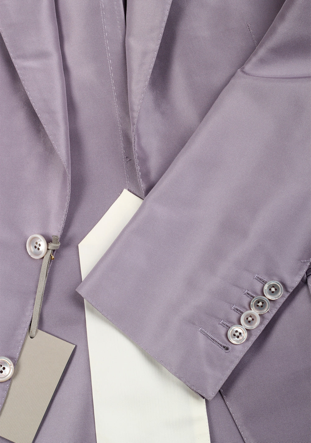 TOM FORD Atticus Lilac Silk Suit Size 46 / 36R U.S.