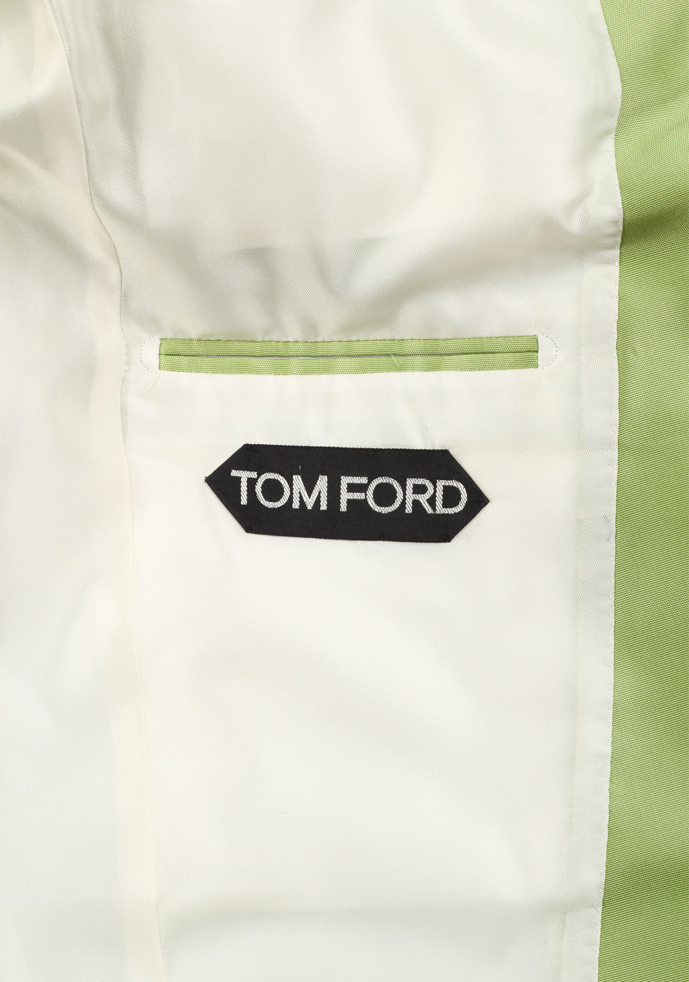 TOM FORD Basic Base M Silk Green Suit Size 46 / 36R U.S.