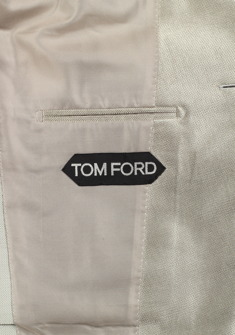 TOM FORD Atticus Silver Suit Size 46 / 36R U.S.